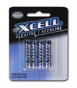 ***PILES  ALCALINES XCELL AAA